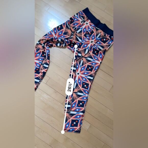 Free People Movement Fireside Printed Base Layer Legging Midnight Navy XL NWOT - Picture 7 of 10